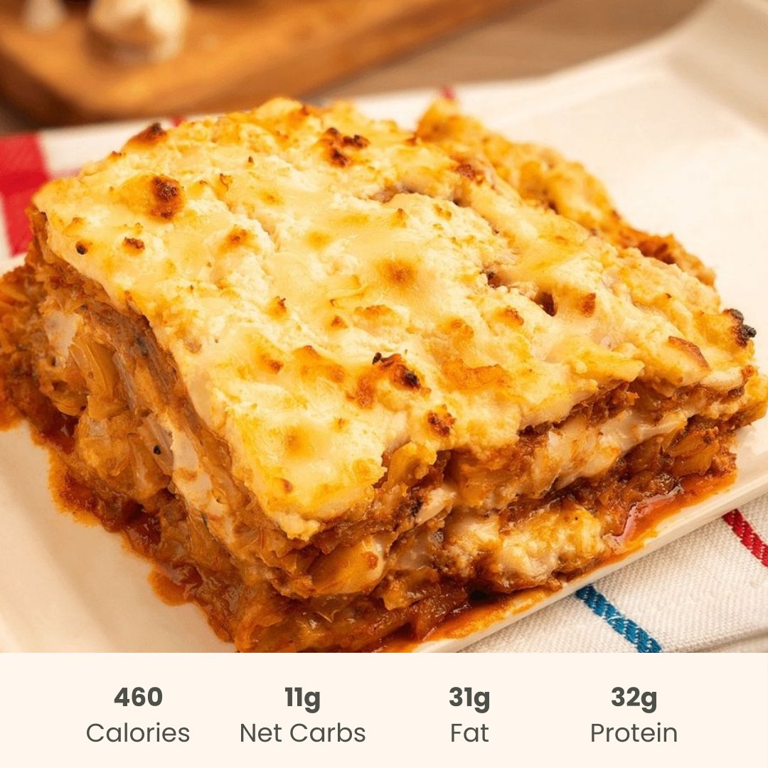 Keto Lasagna - ketolibriyum
