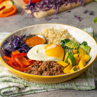 Korean Bibimbap - ketolibriyum