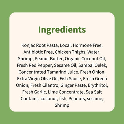 Pad Thai : Chicken & Shrimp - ketolibriyum