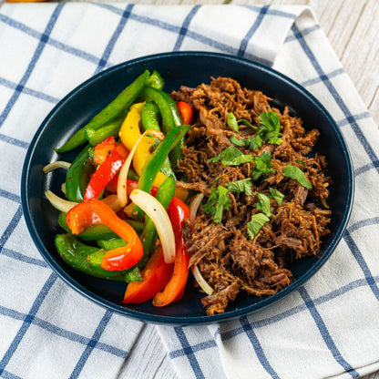 Pork Carnitas With Fajita Vegetable - ketolibriyum