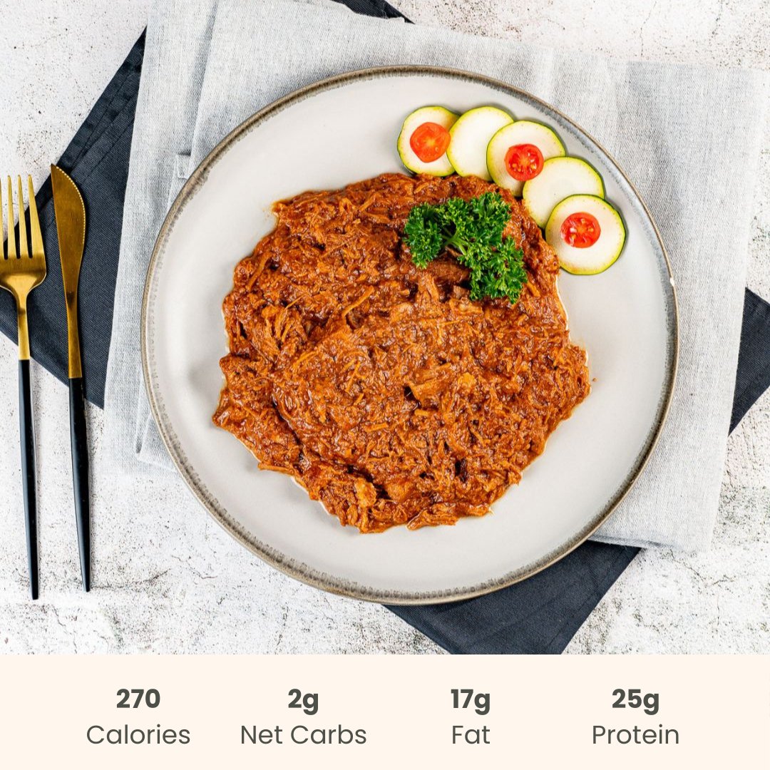 Protein : Southern BBQ Pulled Pork - 4 Servings - ketolibriyum