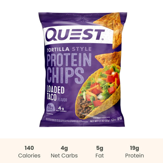 Quest Tortilla Chips : Loaded Taco - ketolibriyum