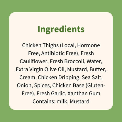 Rosemary Chicken with Caulimash, Broccoli and Gravy - ketolibriyum