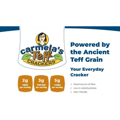 Teff Crackers - ketolibriyum