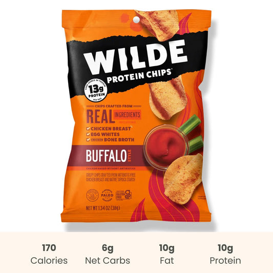 Wilde Protein Chips : Buffalo Chicken - ketolibriyum